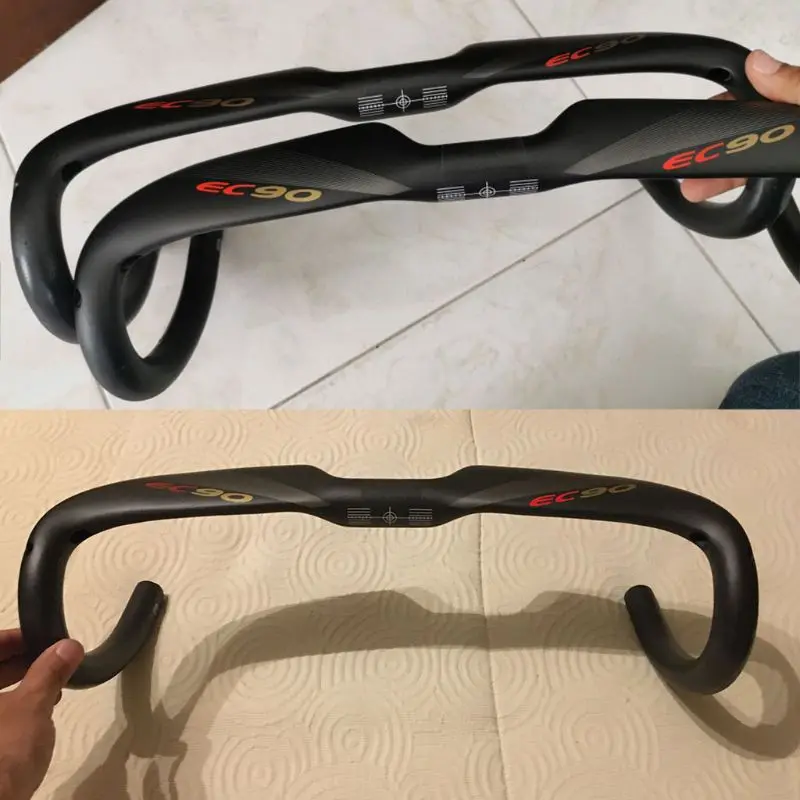 

Full Carbon Fiber Mountain Bicycle Handlebar Road Bike Racing Drop Handle Bent Bar 31.8x400/420/440mm