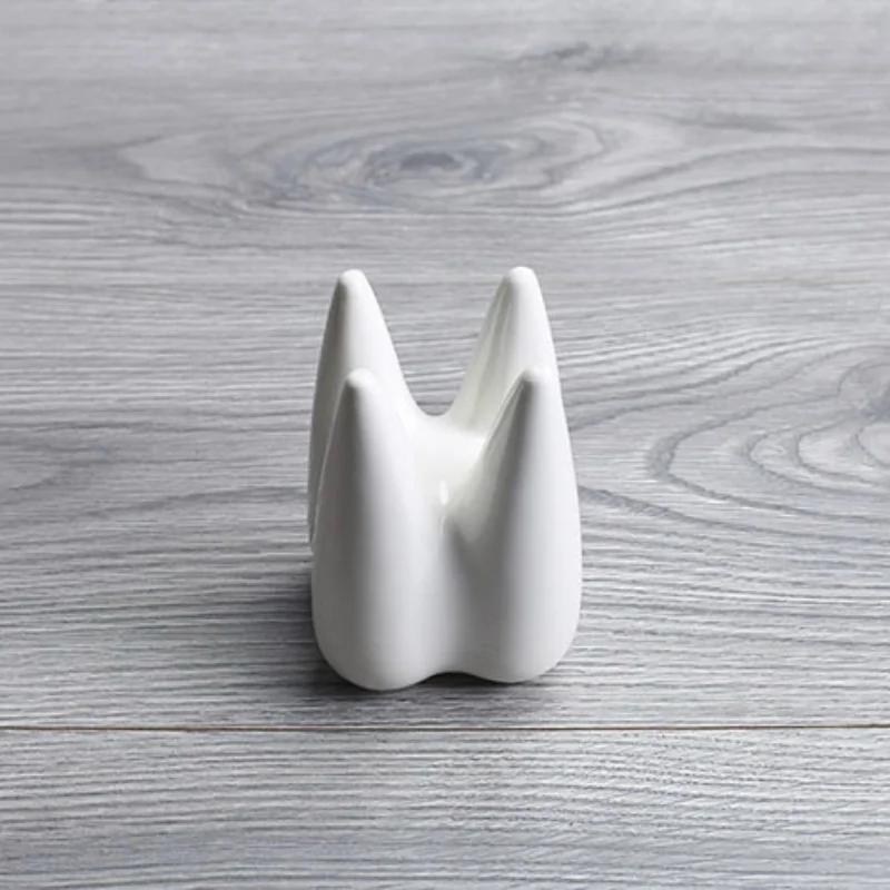 Творческий зуб Форма цветочный горшок DIY Садоводство горшках сочные мясистое