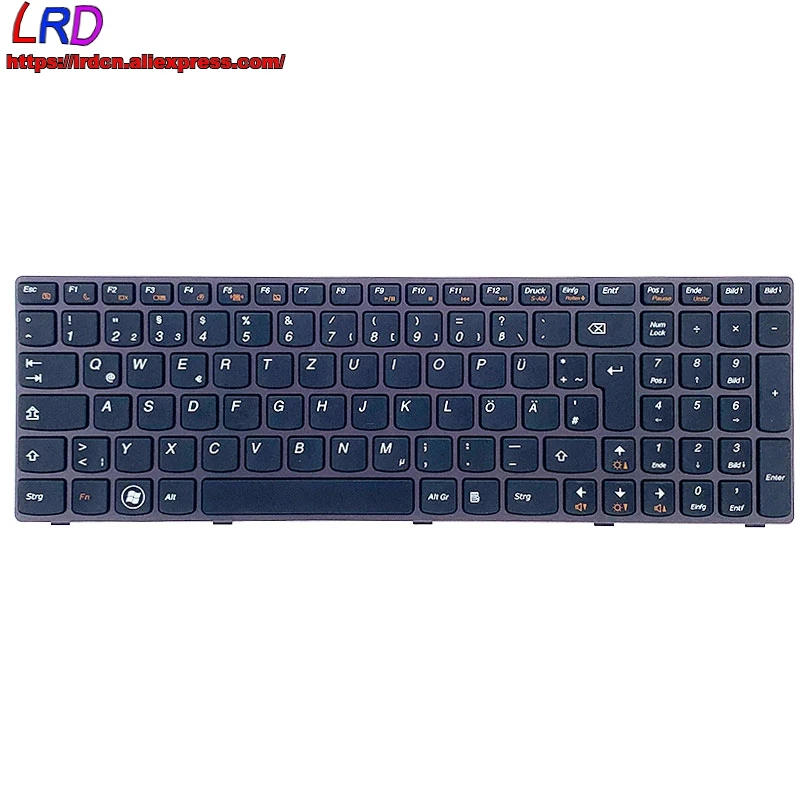 Клавиатура для ноутбука Lenovo B570 B570e B575 B575e B580 B590 Z570 Z575 V570 V570C V575 V580 25201002 | Компьютеры и