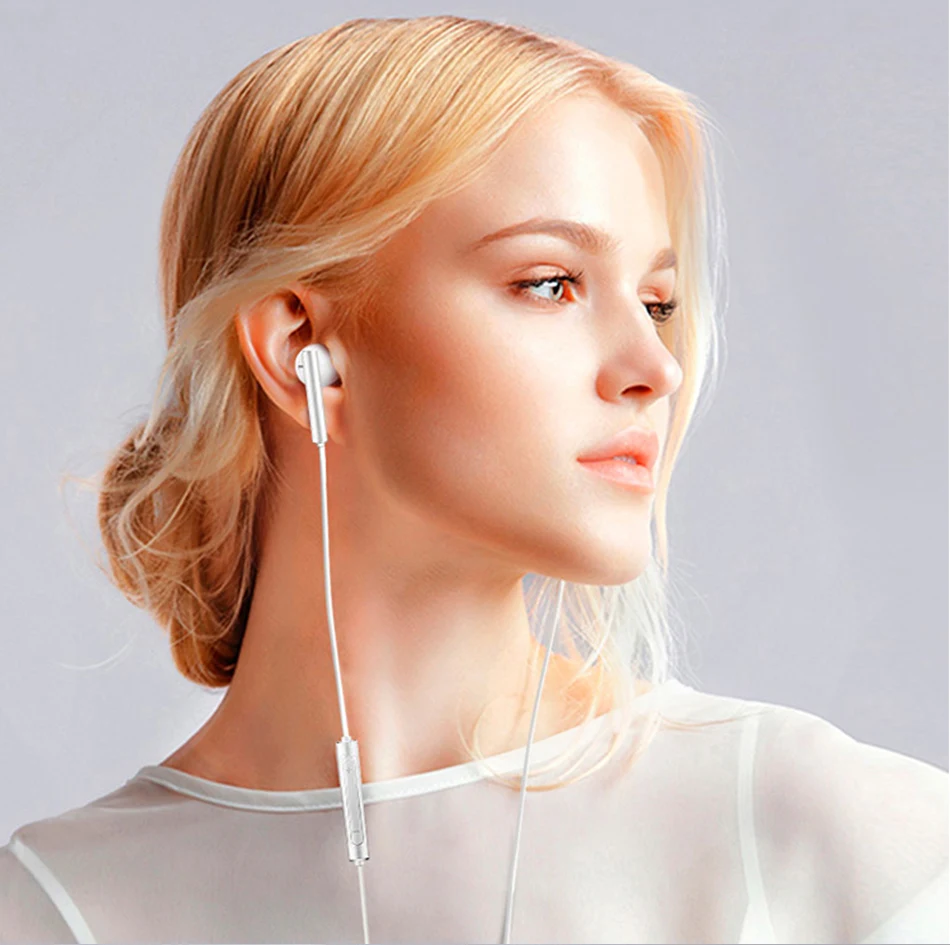 Huawei Honor Original Headset Three-button Remote Control With Microphone Half-ear Headset Original Mobile Phone Headset
