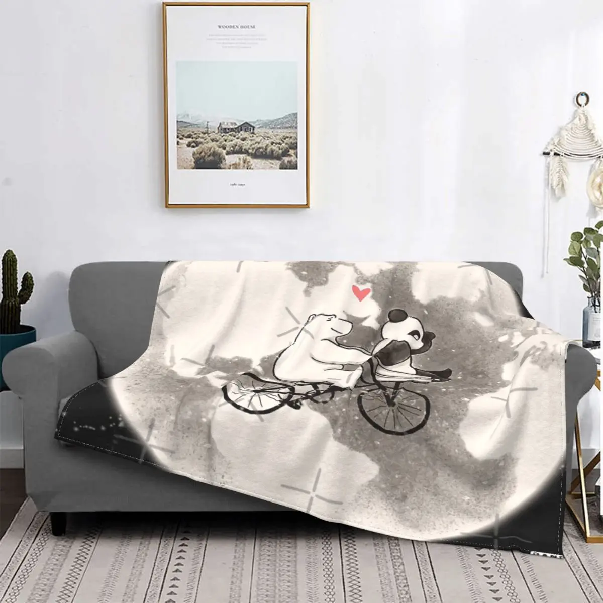 

True Love Conquers All 2-Manta para cama, cubrecama a cuadros, manta doble para bebé, textiles para el hogar de lujo