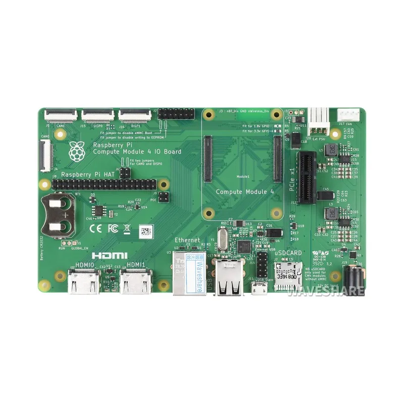 Raspberry Pi компьютерный модуль 4 плата ввода-вывода платформа разработки и Базовая