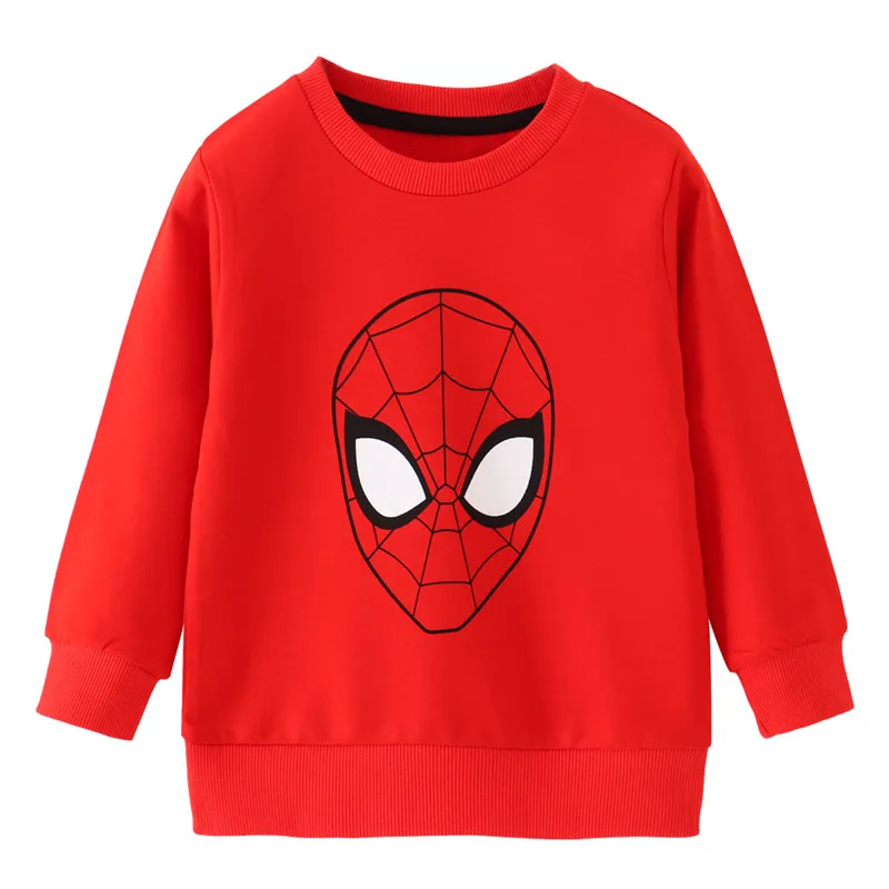 

Толстовки для мальчиков и девочек Funnygame, из 2020 хлопка, с пауком, модная детская осенне-зимняя одежда, лидер продаж, детские толстовки с длинны...