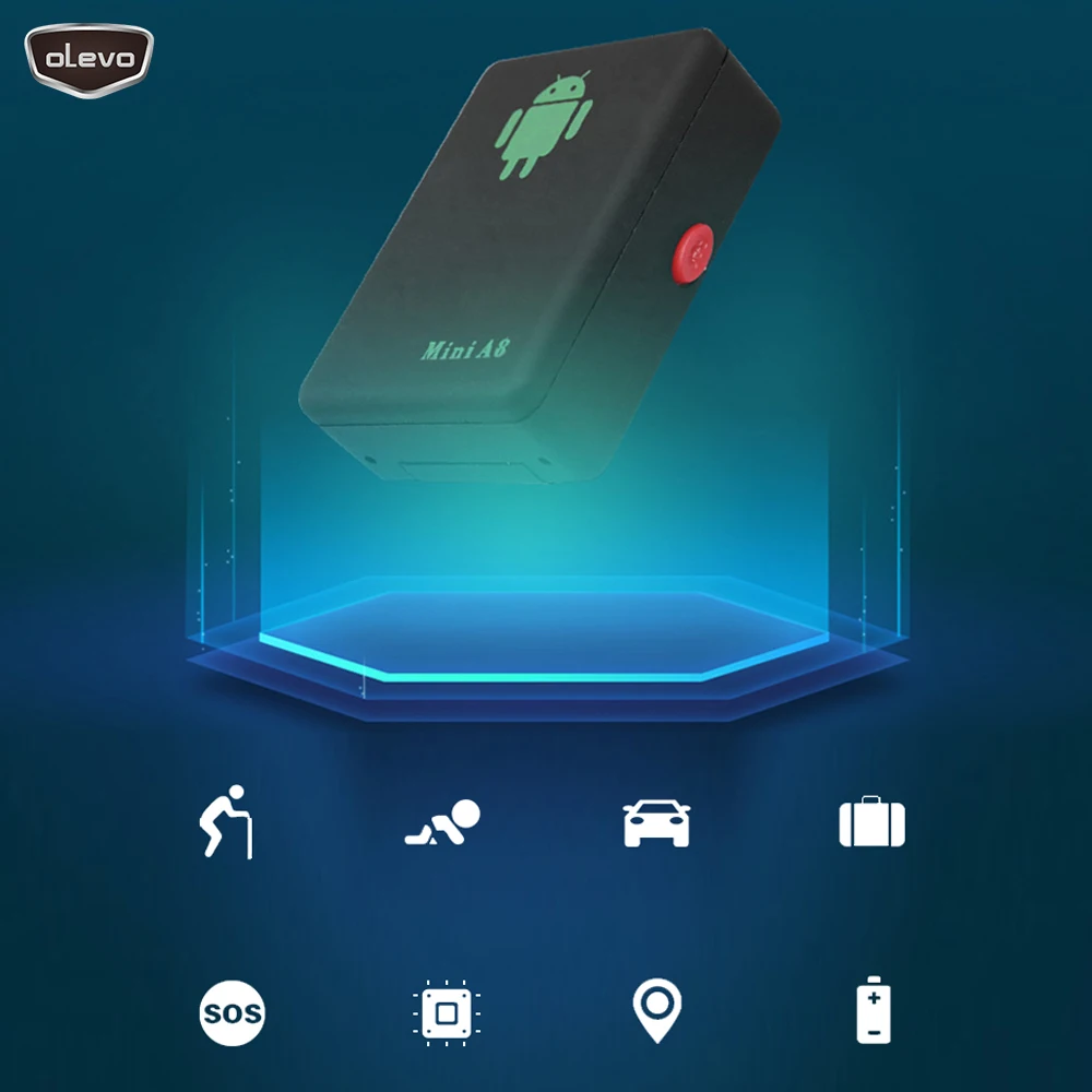 Мини GPS трекер A8 с кнопкой SOS|GPS-трекеры| |