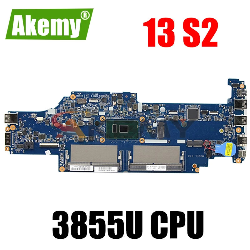 

Модель PS8 DA0PS8MB8G0 для ноутбука Lenovo Thinkpad 13 Thinkpad S2 материнская плата с процессором Intel 3855U FRU 01AY549 01AY550 100% протестированная