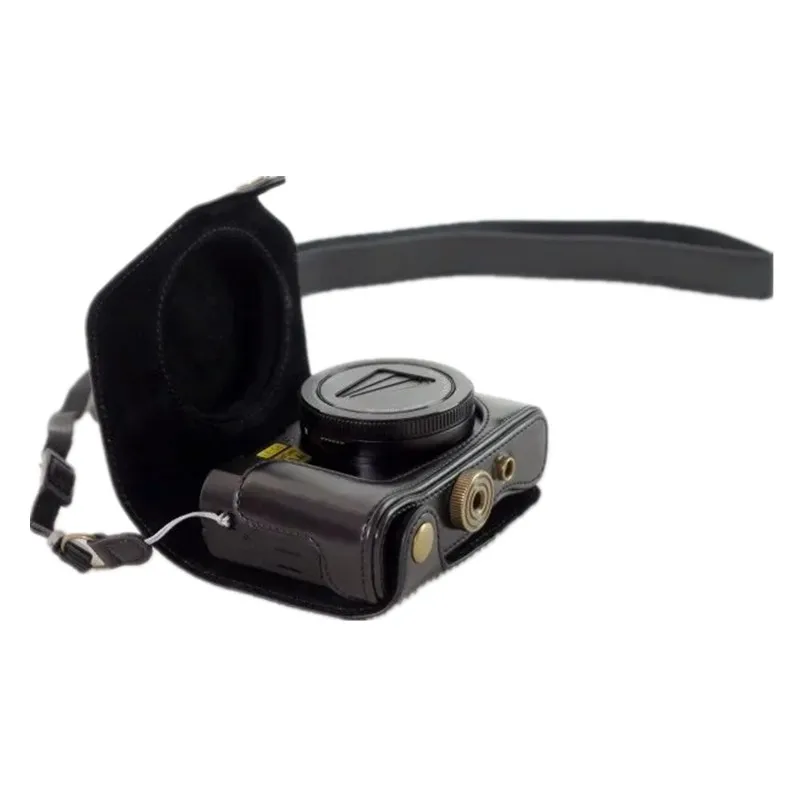 Чехол из искусственной кожи для камеры Panasonic Lumix LX10|camera bag|camera bag casecamera cases bags covers |