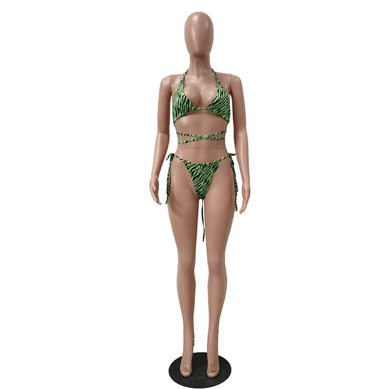 

Beyprern Beautiful Cut Out Bikini Skirt Set (Black/Lime) Beach Wear 3 Pieces Set Summer Vacation Beach Outfits Wholesale