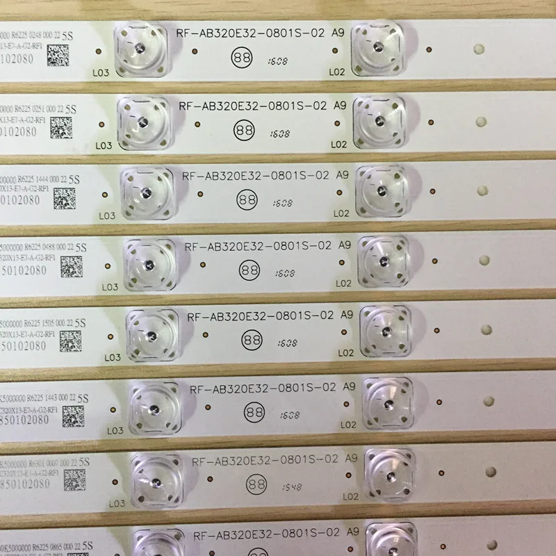 1 комплект = 8 шт. RF-AB320E32-0801S-02 A9 TJ91K5000000 R4424 2113 LB-C320X13-E7-H-G1-RF1 | Освещение