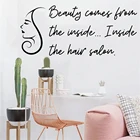 Виниловые наклейки на стену для женщин, парикмахеров, салонов красоты