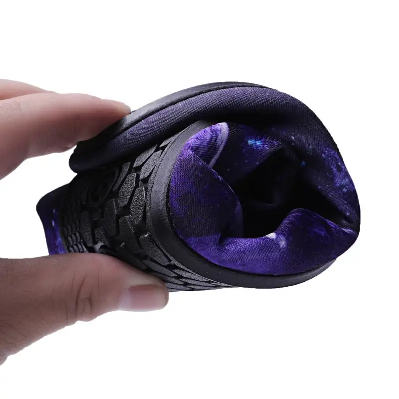 Обувь для плавания с принтом Галактики мужчин и женщин Водная обувь слиперы
