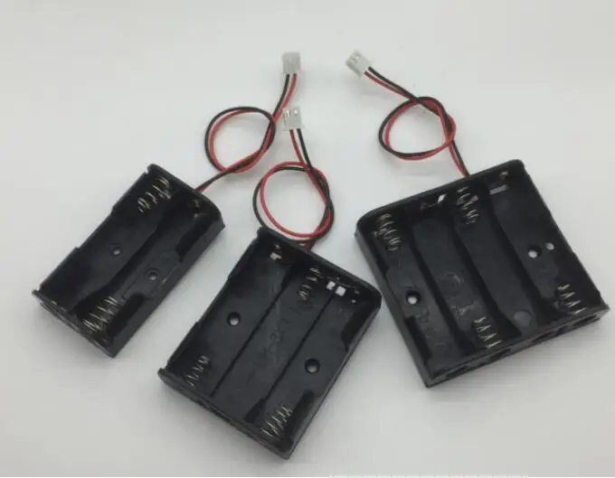 

30pcs/lot MasterFire Plastic Battery Holder Storage Box Case Shell With XH2.54-2P Plug For 2x 3x 4x 1.5V AA Lithium Batteries