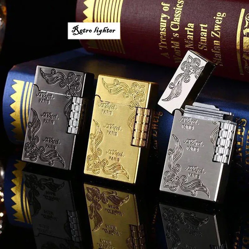 Металлическая надувная Зажигалка для сигарет зажигалка курения с бесплатным