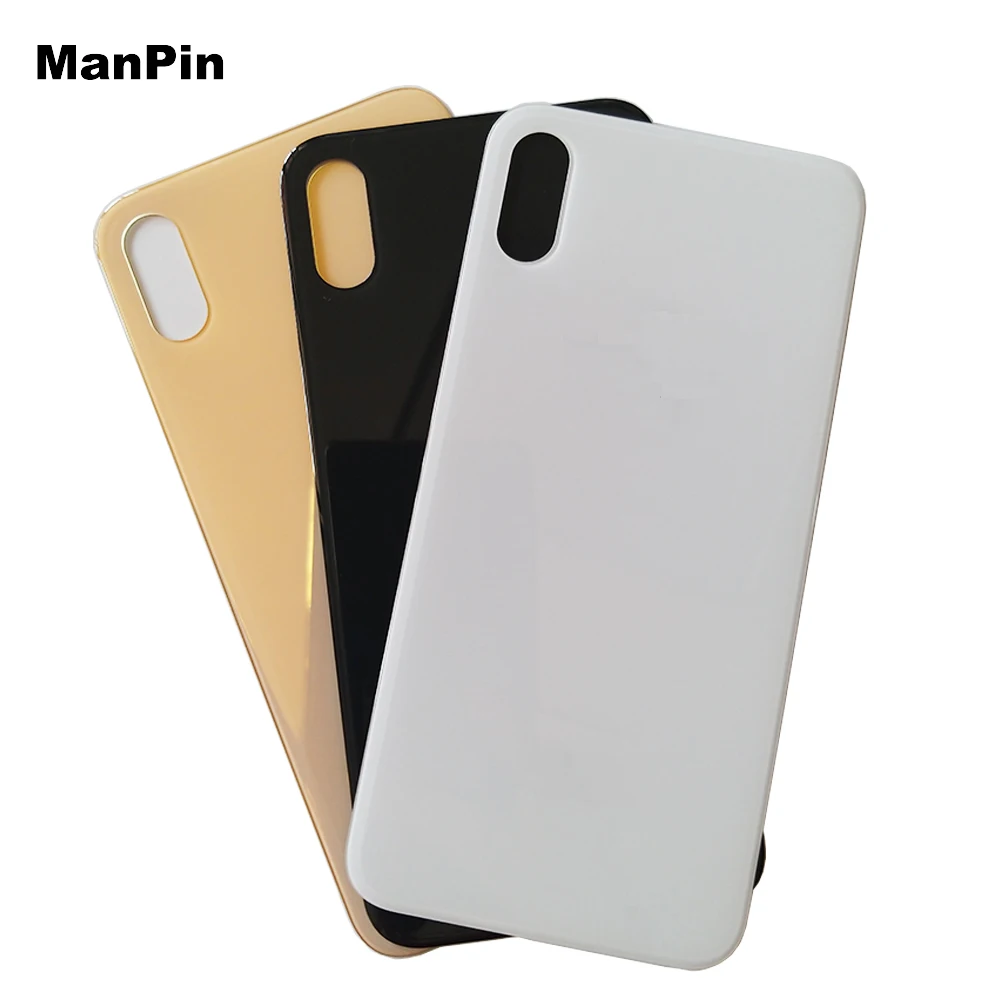 Задняя крышка для камеры с большим отверстием стекло iPhone XS MAX X ЖК дисплей
