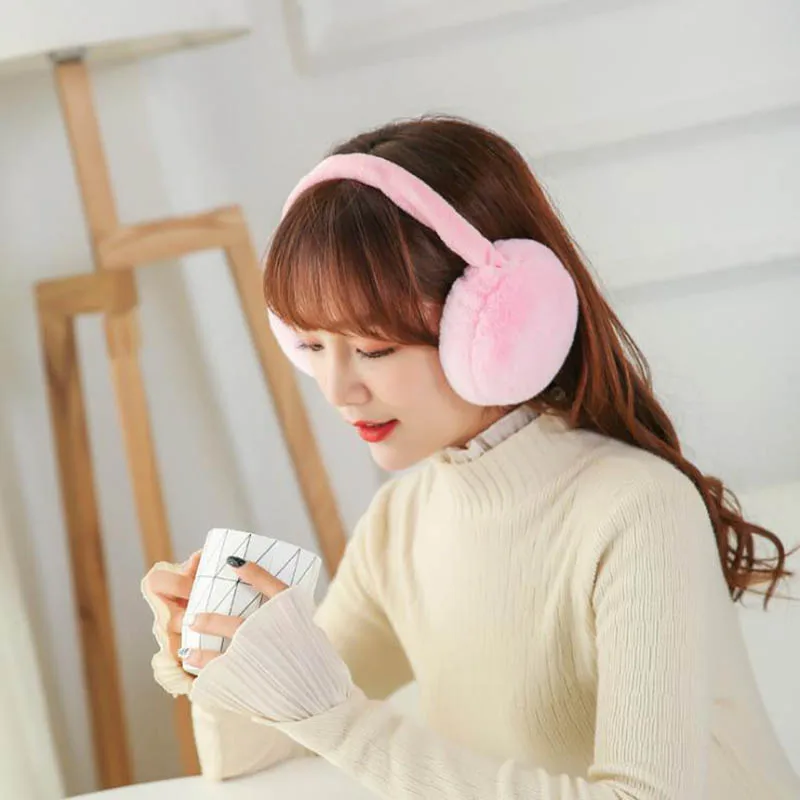 Calymel Мода унисекс Симпатичные новые милые Складная Красочные Наушники Earwarmers