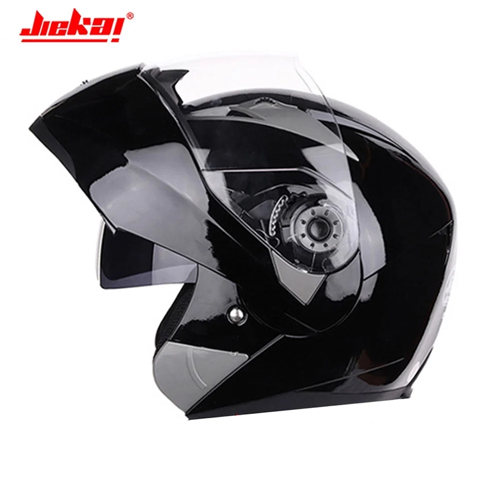 Мотоциклетный шлем с откидной крышкой и артефакт модульный двойной объектив для