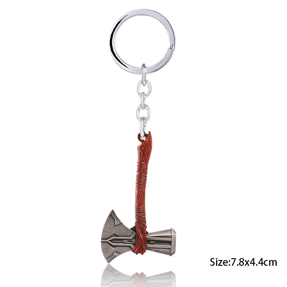 guyin God of War брелок Kratos Weapon Blades of Chaos, подвеска, брелок, топор, меч, брелок для ключей, ювелирные изделия для мужчин - Цвет: guyin