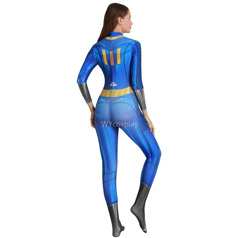 Роскошный костюм для косплея Fallout 4 Vault Хэллоуина с персонажами из игры женщин