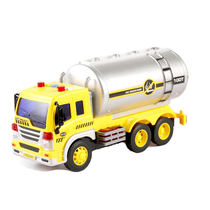 Pull Back Inertial Rotatable toy car Big Dump Truck Friction Power Construction Car Model Toy Kids Gift Birthday | Игрушки и хобби