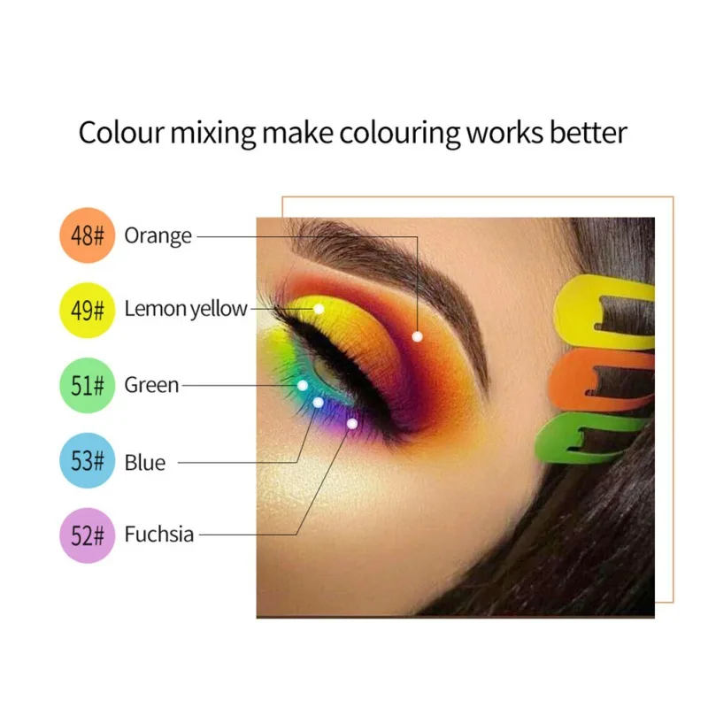 Красота глазурованная 8 видов цветов матовая палитра теней для век