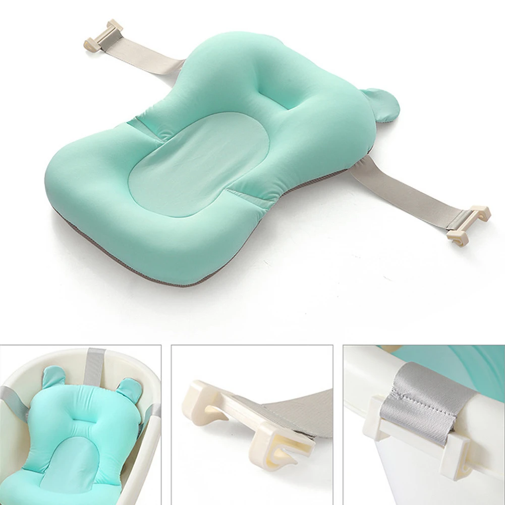 Детская подушка для ванны мягкая противоскользящая 0 12 месячный ребенок мальчики