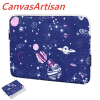canvasartisan brand laptop bag 111213141513 315 6 blue planet sleeve case for macbook air pro 13 3 notebookdropship v032