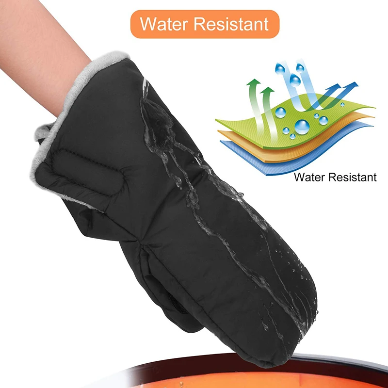 

Waterproof Fleece Gloves for Stroller Children Cart Hand Muff Stroller Warmer Glove Wheelchair Accessories Winter Cover