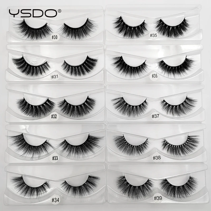 

Wholesale Eyelashes 4/10/50/100 PCS 3D Mink Lashes Natural Mink Eyelashes Wholesale False Eyelashes Makeup Thick Lashes In Bulk