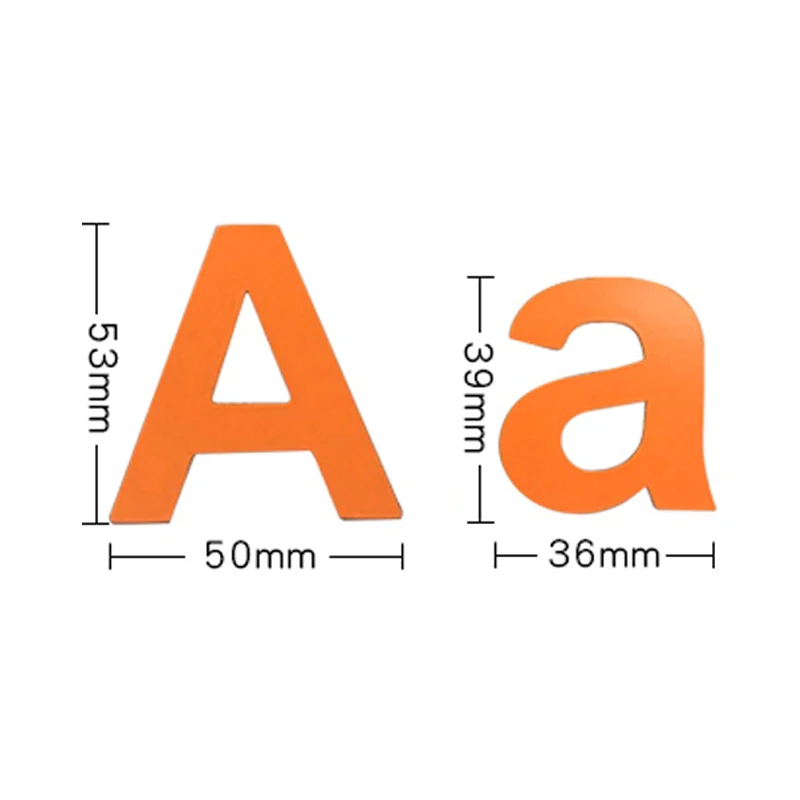 

26 Alphabet Fridge Magnets Teaching Lowercase Uppercase Intelligence Development Educational Toys Magnetic Letters Stickers