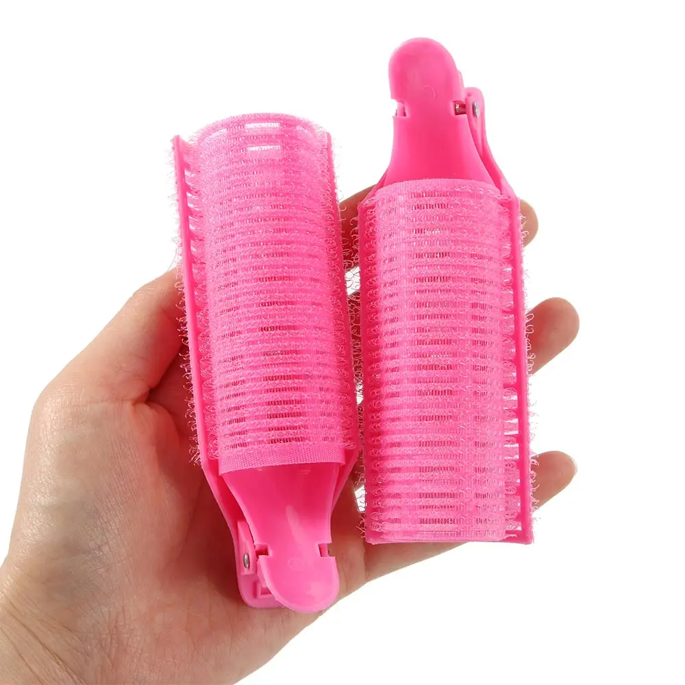 2 шт. пушистые заколки для корней волос воздушные челки инструмент завивки