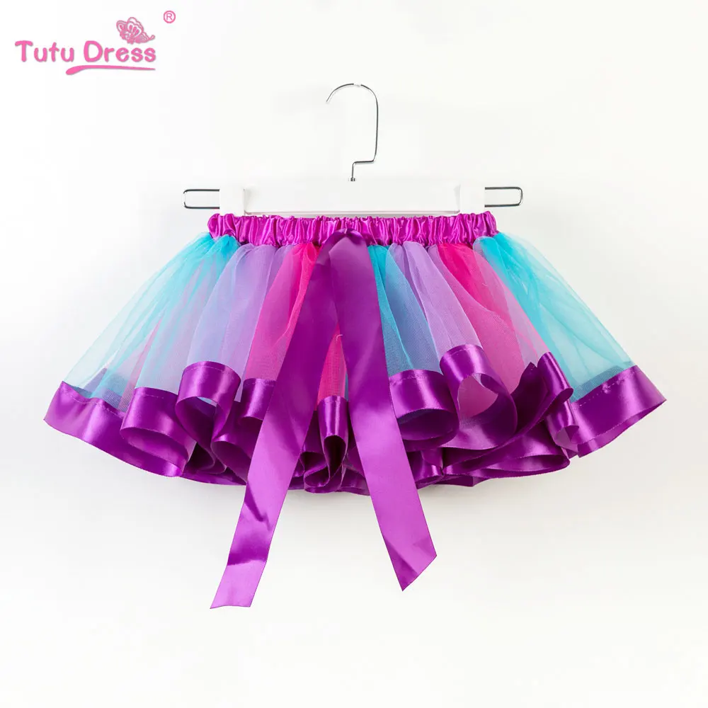 Детская юбка мини для девочек|girls rainbow tutu|rainbow tutu skirtsrainbow |