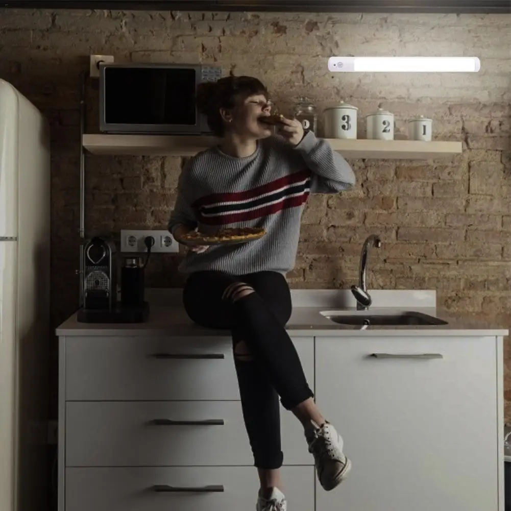 2 шт. PIR датчик движения светодиодный светильник для шкафа маленький ночник 25 ламп