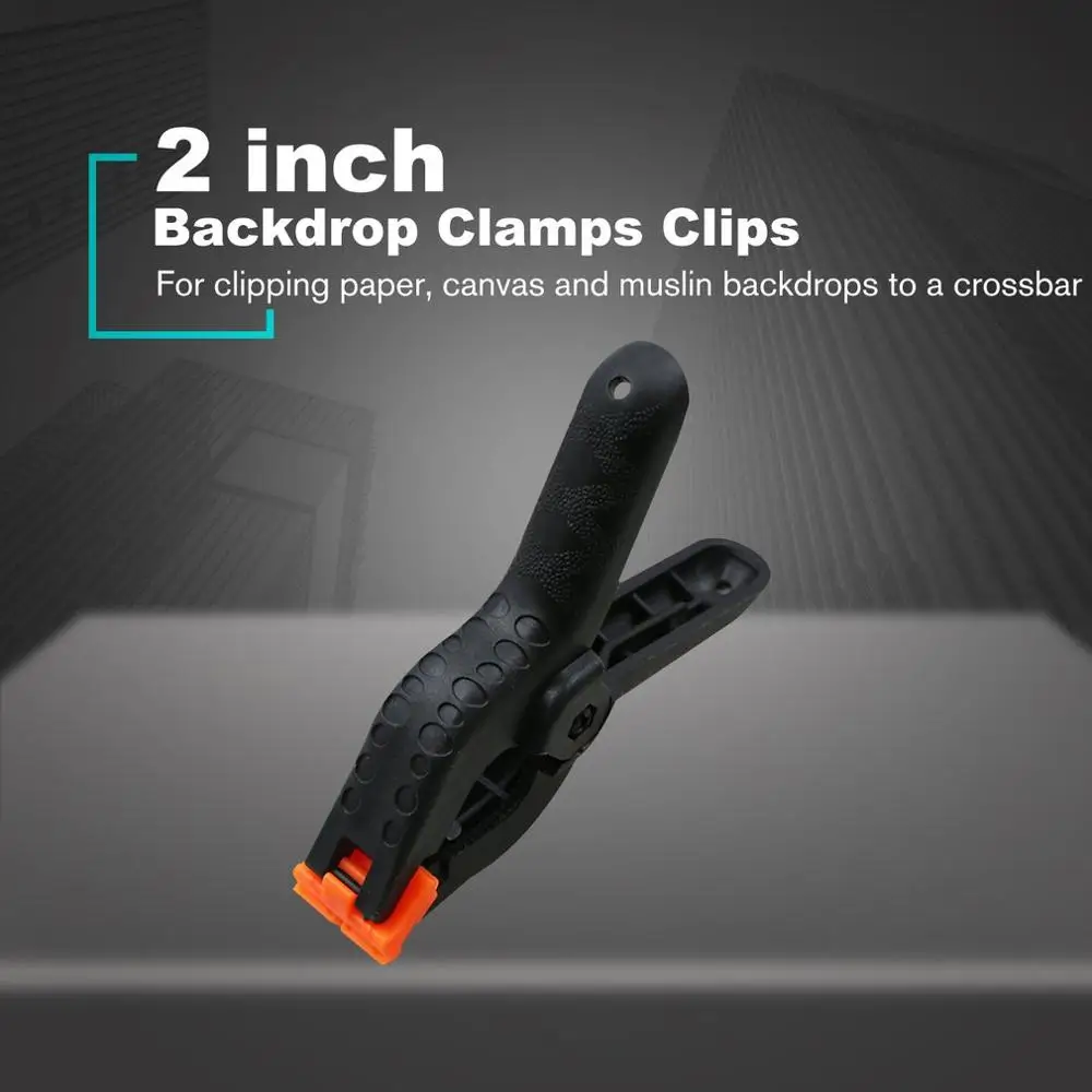 2/4/6/9inch Spring Clamps DIY Woodworking Tools Plastic Nylon For Clip Photo Studio Background | Обустройство дома
