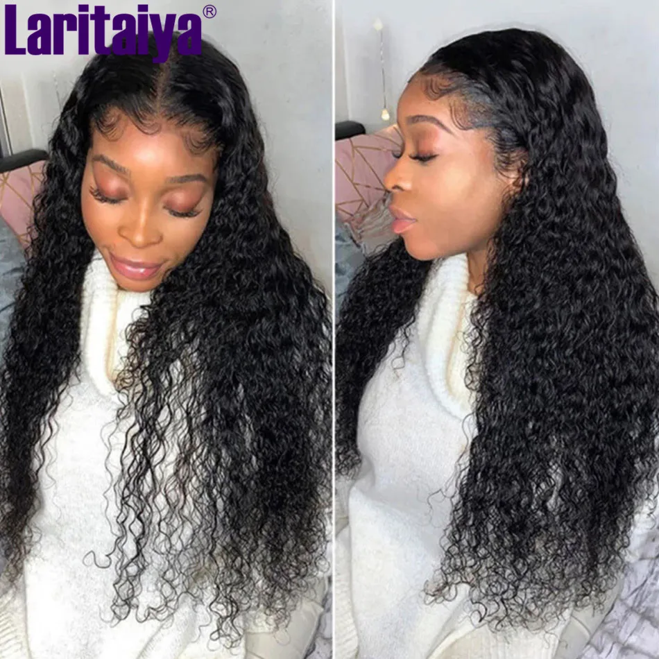 Lace Front Human Hair Wigs For Women Water Wave Hd Lace Frontal Wig Brazilian Water Wave Curly Wig Long 30 Inch Short Bob Wig