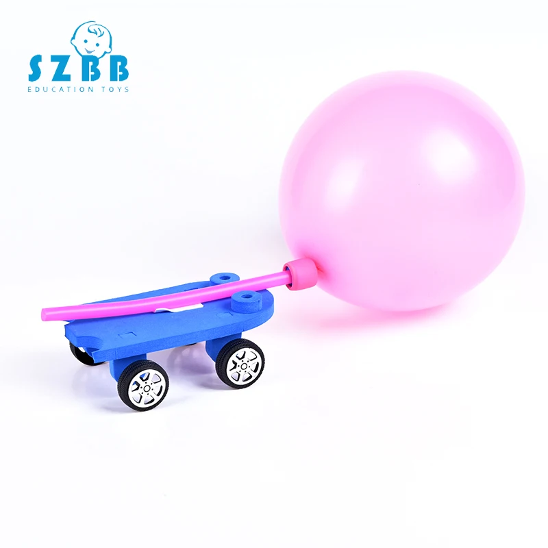 SZ паровой детский научный эксперимент air power Car STEM Kit припасы для ремесла мальчик