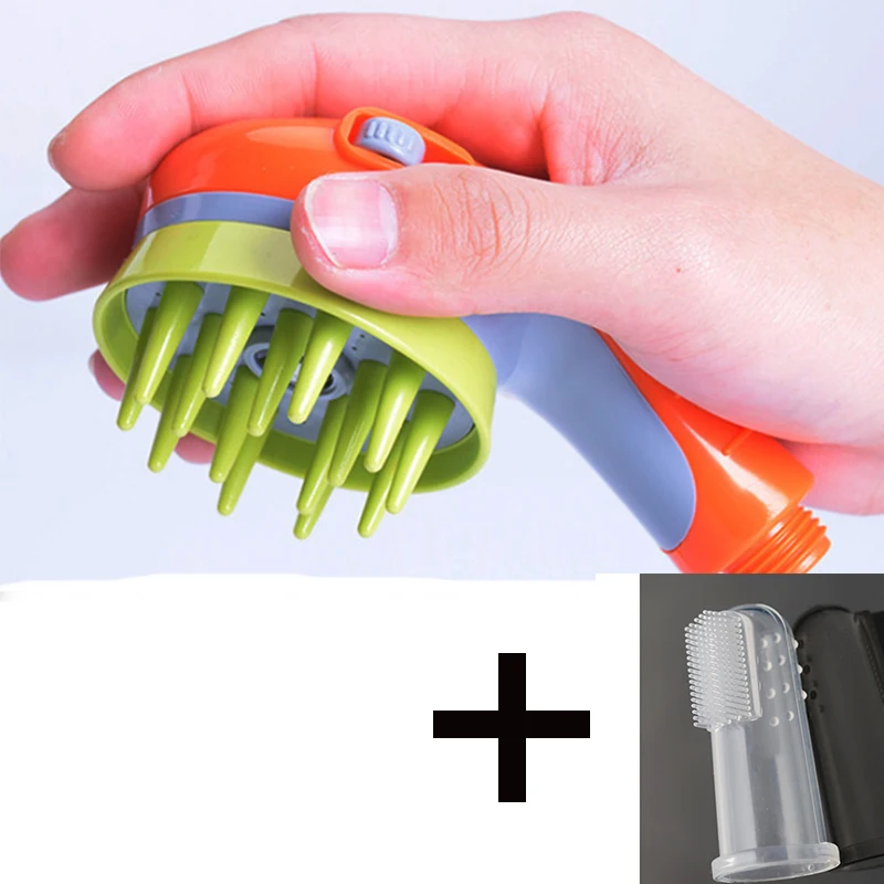 Насадка для душа домашних животных расческа ванны аксессуары мытья питомцев