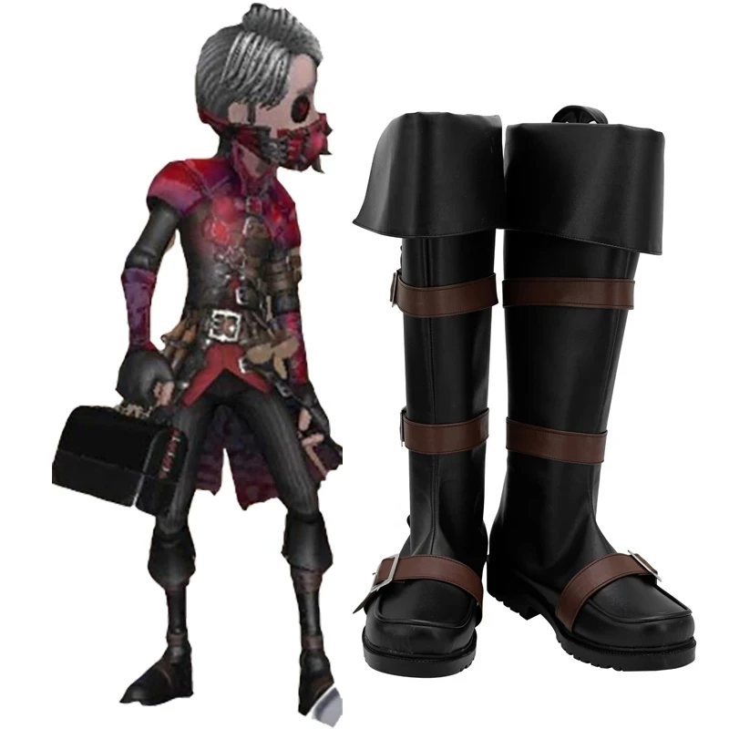 

Hot Game Identity V Exorcist Embalmer Aesop Carl Cosplay Costume Shoes Carnaval Halloween Christmas Women Men Boots