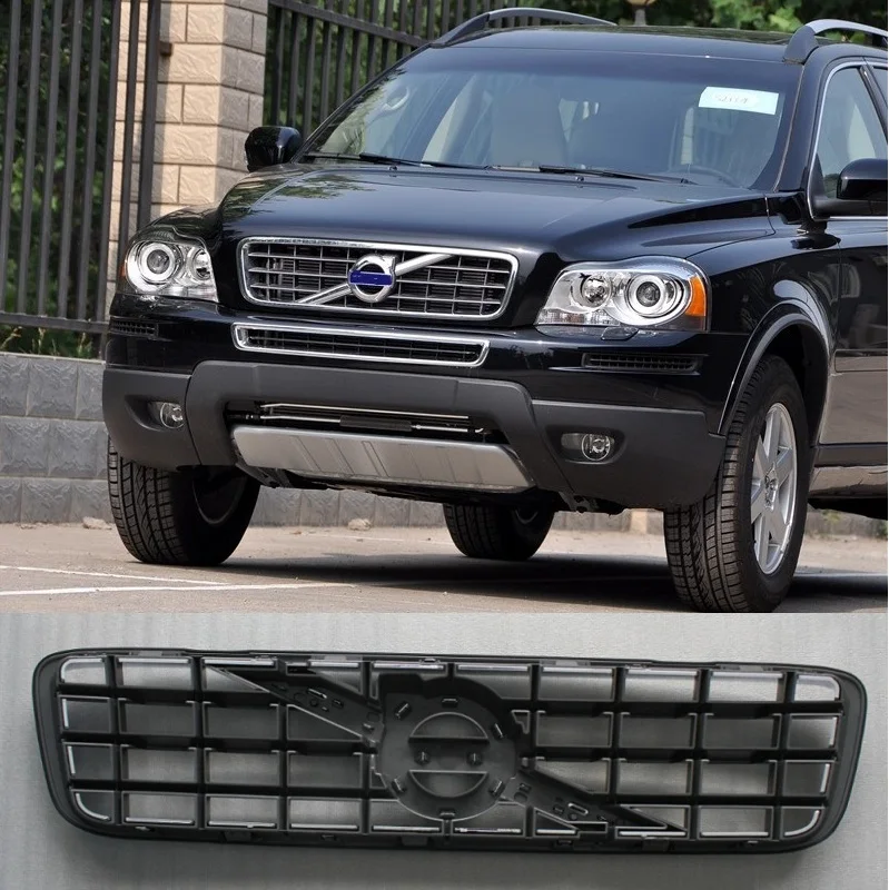 Высокое качество, пригодный для VOLVO XC XC90 2003-2008 2009 2010 2011 2012 2013 Передняя решетка сетки решетка ABS сетки