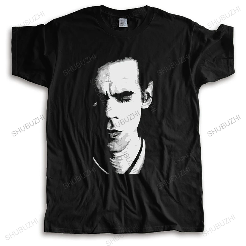 

Men T Shirt Summer Cave T shirt nick cave cave music musician bad seeds nick cave and the bad Loose tops for him plus teeshirt