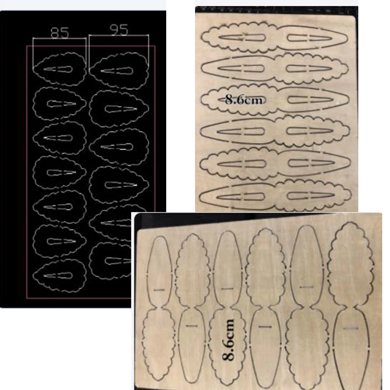 

Customize three kinds of moulds for customers