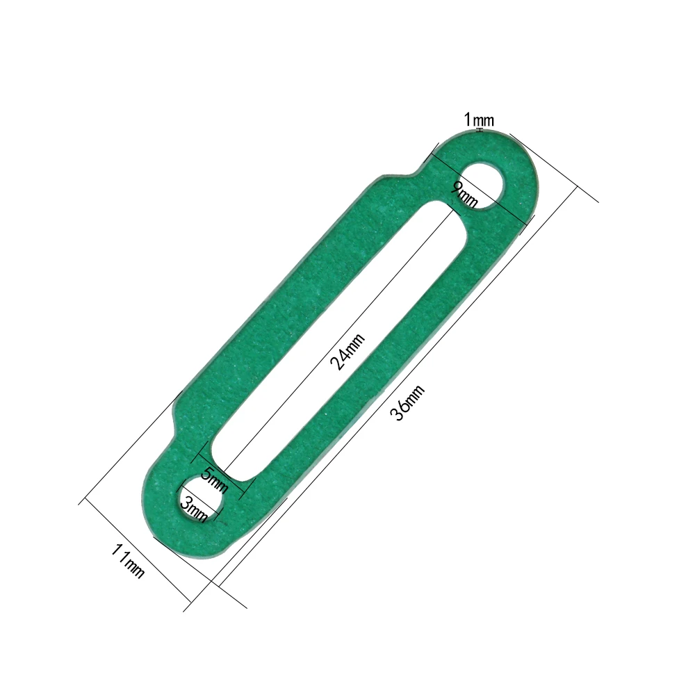 5 штук выпускной гофрированный пластиковый прокладка для хобби автомобиля 1/10 масштаба RC HSP Himoto HPI Traxxas Losi Axial Kyosho RedCat.