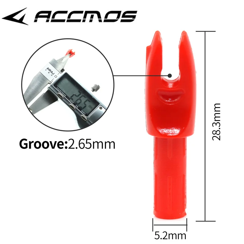 30 шт./лот держатели для стрел из углеродного стекловолокна 5 2 мм Внутренние