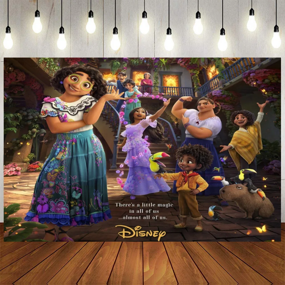 Студийный Виниловый фон для фотосъемки детей с изображением Диснея |