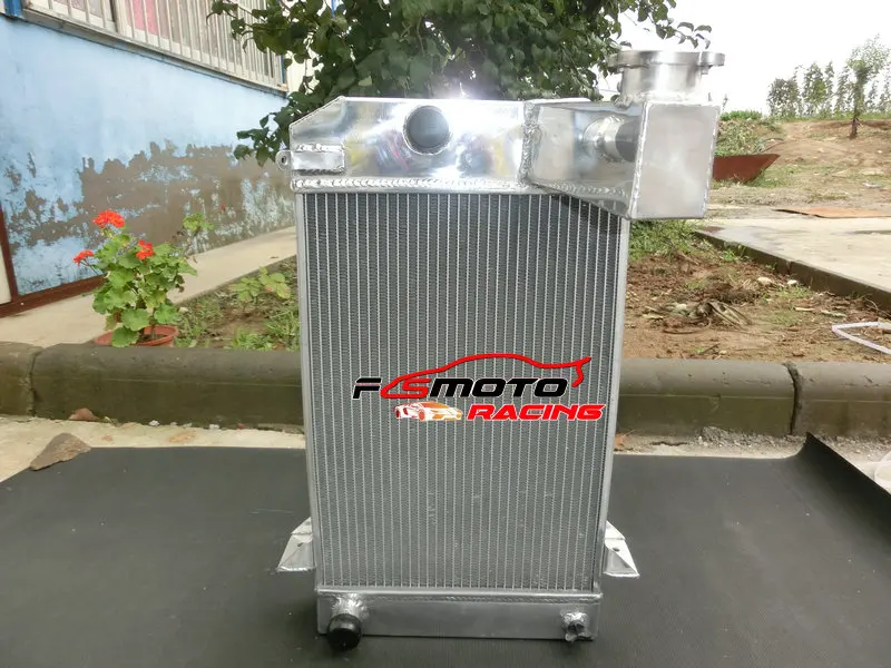 3-рядный полностью алюминиевый радиатор + вентилятор охлаждения для Triumph