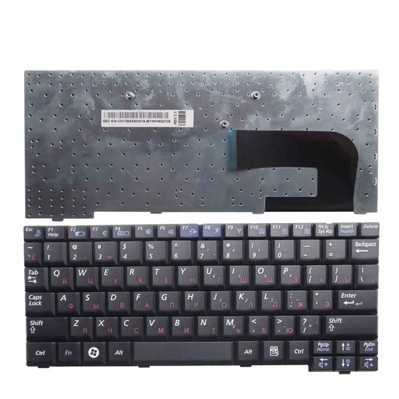 YALUZU Новая русская клавиатура для ноутбука Samsung NC10 ND10 N108 NC310 N110 NP10 N128 N140|Клавиатуры