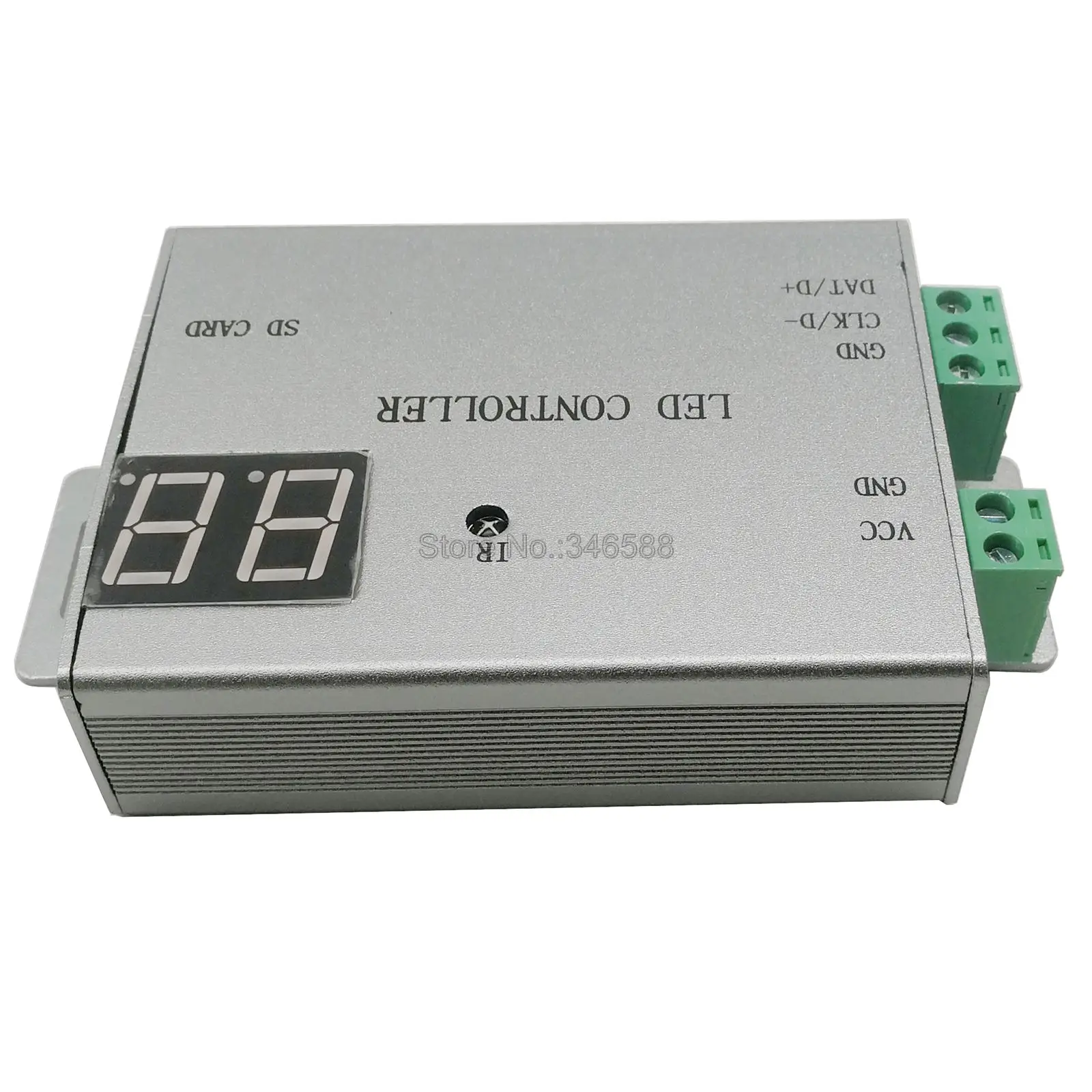H805SB Пиксельная Светодиодная лента управления Поддержка WS2812 WS2811 APA102 DMX512 et.1 порт управления 4096 пикселей беспроводной пульт дистанционного управления