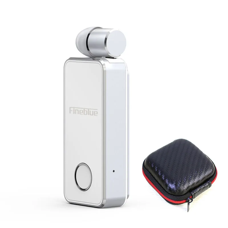 

Fineblue F2 Wireless Earphone Clip earbuds Handsfree Bluetooth5.0 Vibrati Wireless with Calls Voice Remind