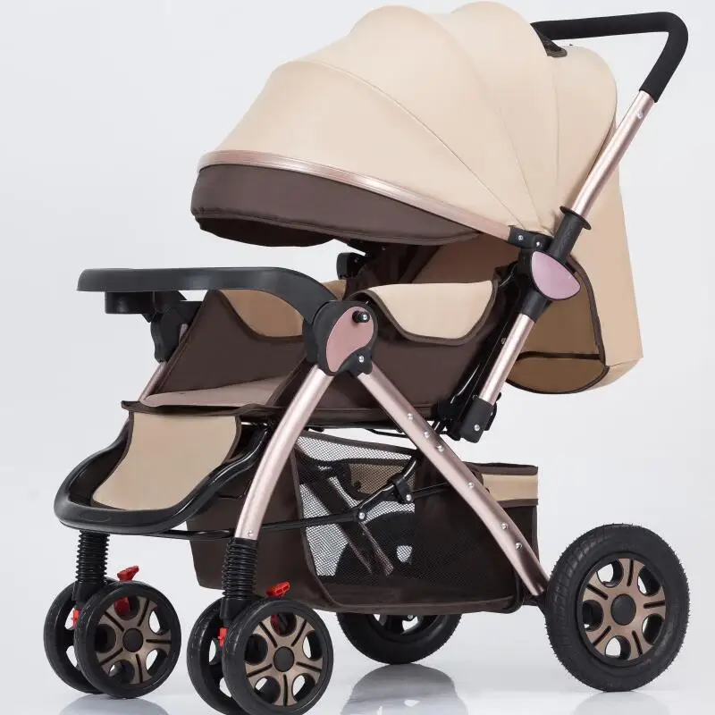 Luxury Baby Stroller High Landview  Baby Stroller Portable Baby Pushchair Baby Pram Baby Comfort for Newborn