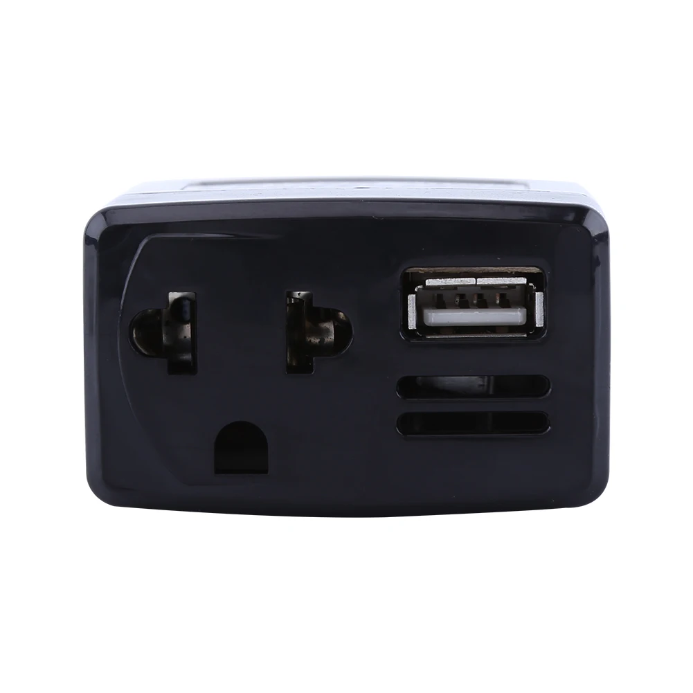 

Universal Car DC To AC Power Converter With USB Charging Port 12V/24V To 220V Auto Adapter USB Outlet Charger Converter