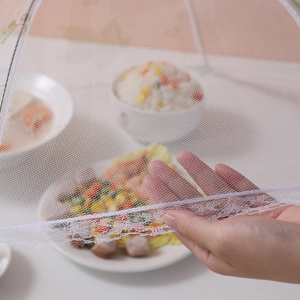 1 шт. чехол для еды портативный зонтик стильный Противомоскитный тент Купольная