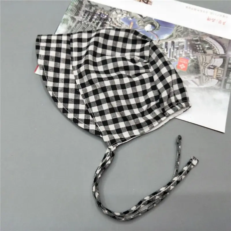 

Baby Cotton Bonnet Toddler Girls Lovely Beanie Infant Hats Newborn Granny Hat Milk Maid Hat Photo Props L4MC
